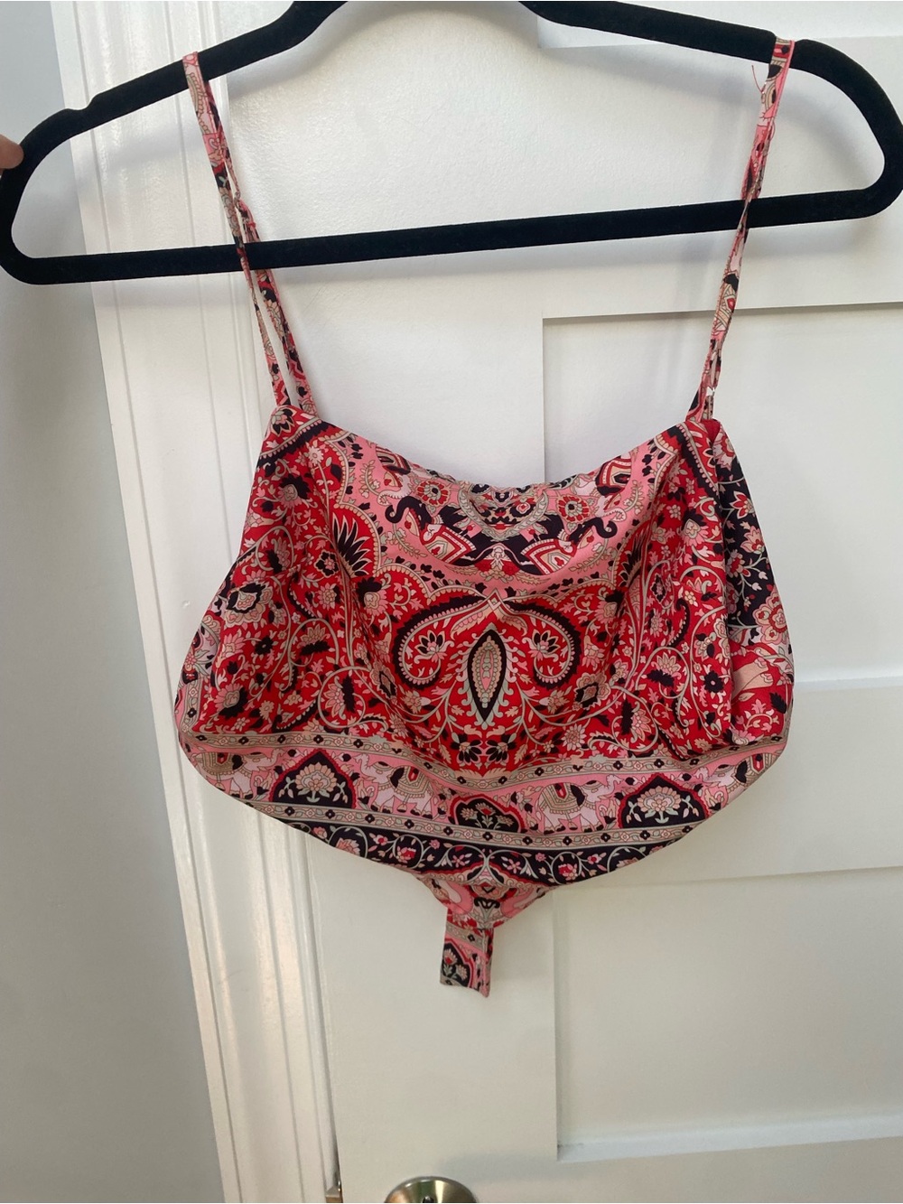 Lulus Desert Daze bandana crop top size small - Picture 2 of 5